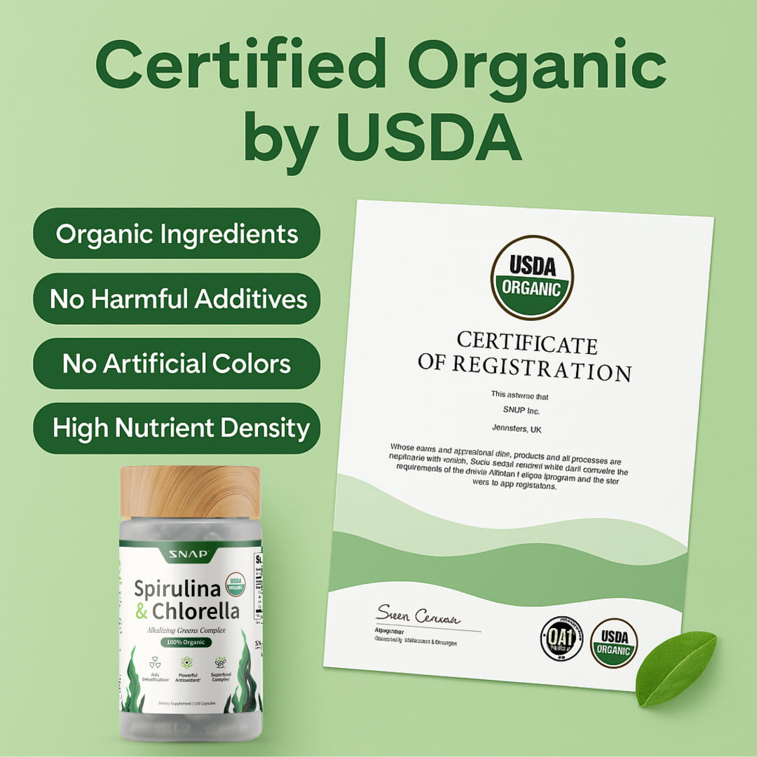 NervanaPatch™ Spirulina & Chlorella