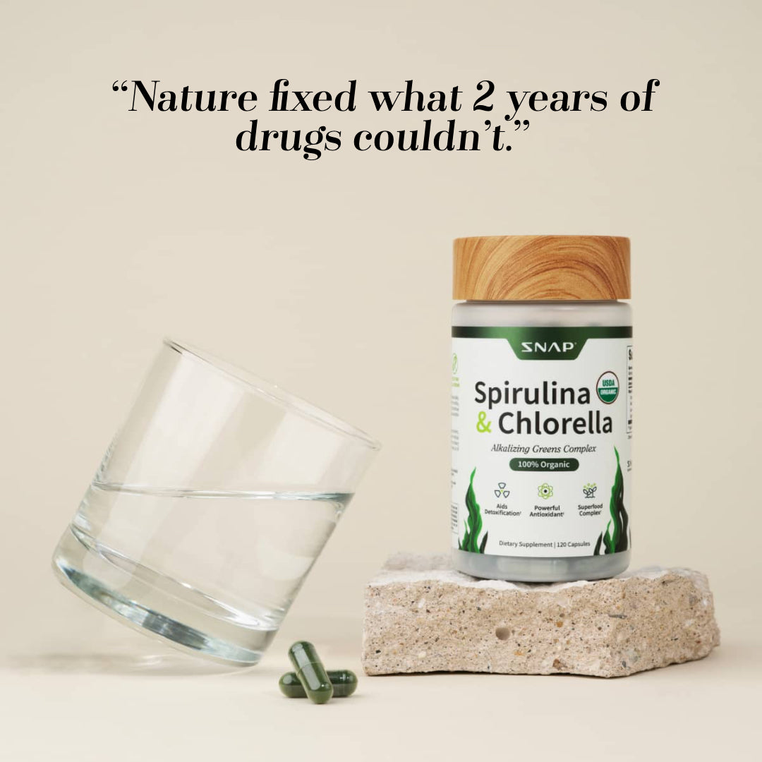 NervanaPatch™ Spirulina & Chlorella